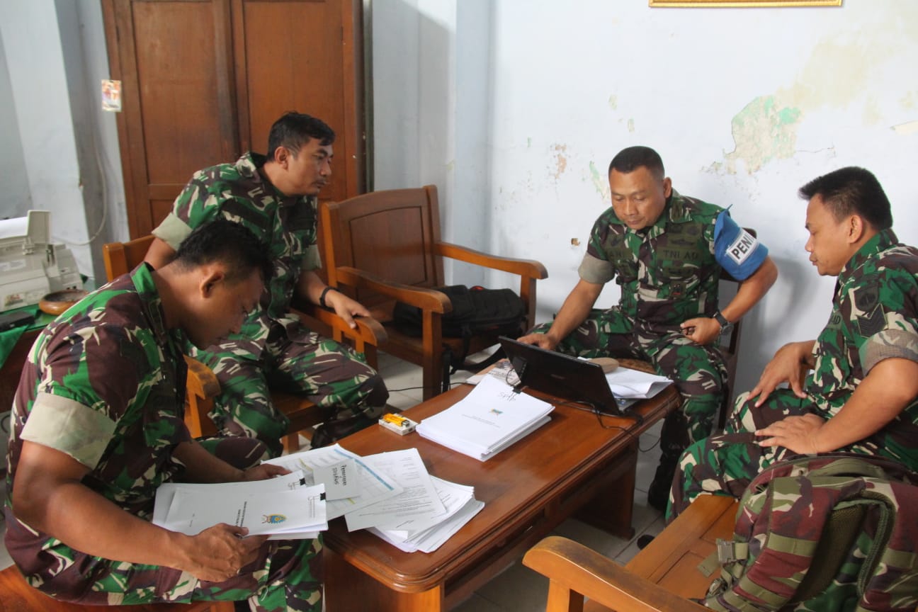 Tim Penilai Lomba Satuan Sejati Datangi Markas Kodim 0721/Blora